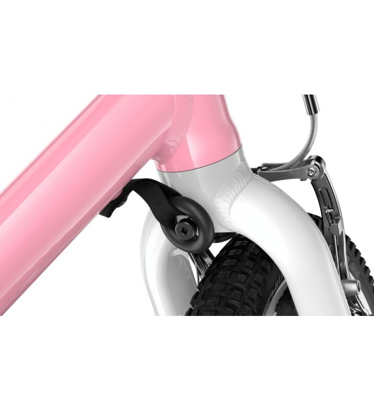 Rower dziecięcy woom 2 GO - Powder Pink - 14 calowy