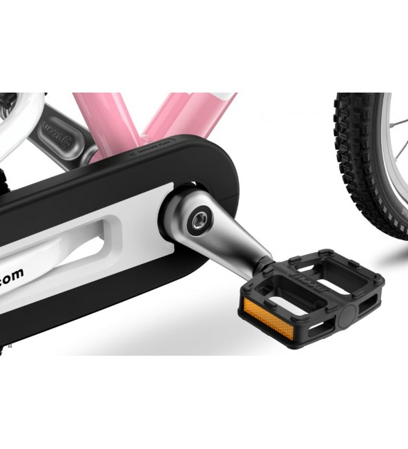 Rower dziecięcy woom 2 GO - Powder Pink - 14 calowy