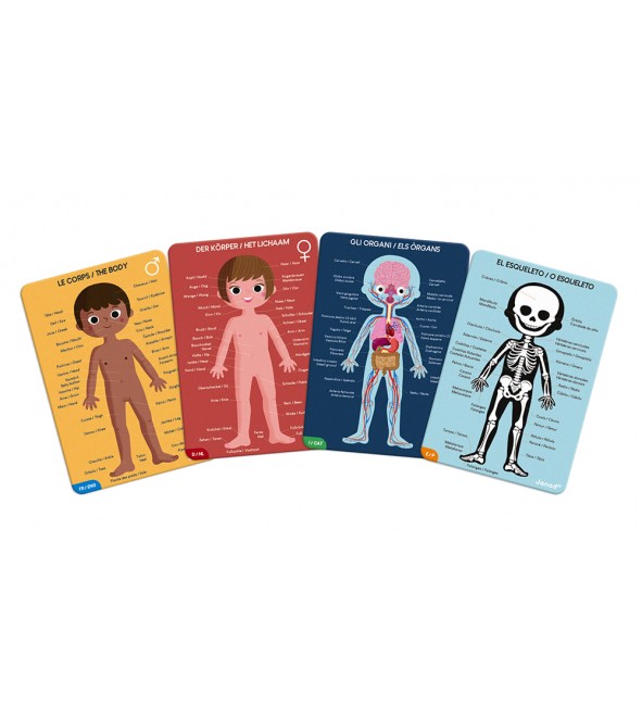 Puzzle edukacyjne Ciało człowieka Janod 02681