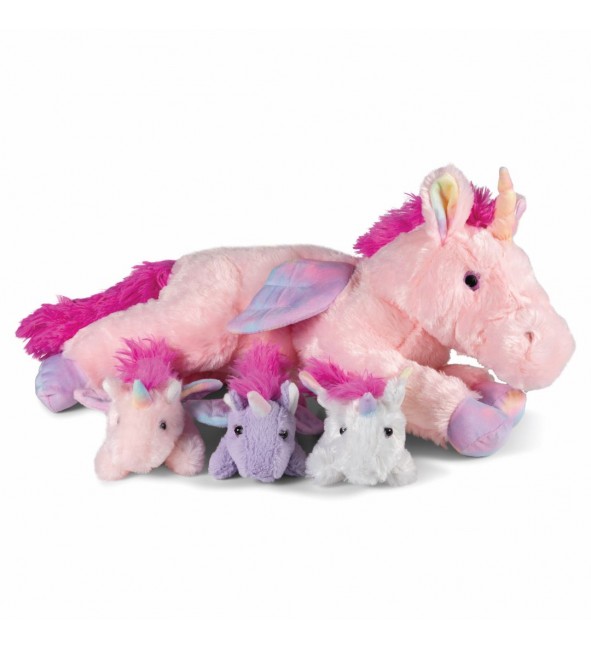 Mama jednorożec z 3 młodymi Cozy Noxxiez FP504