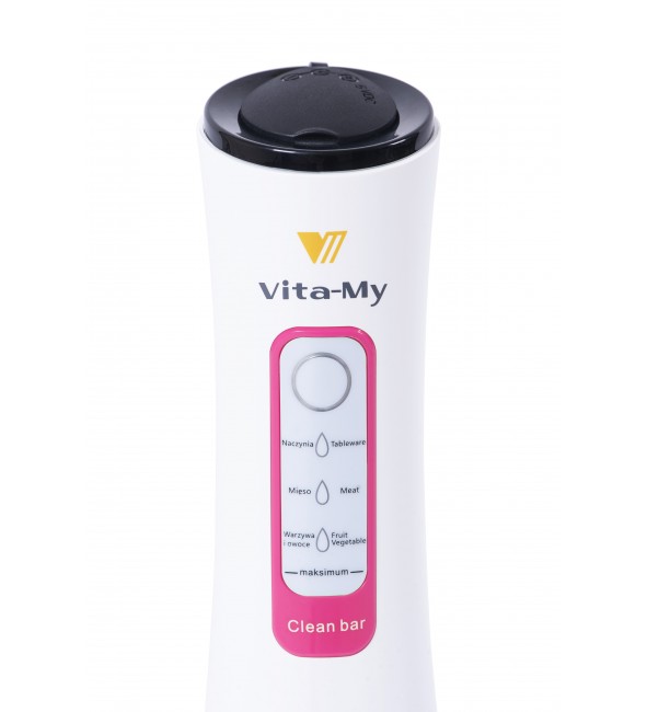 Myjka do żywności Food Cleaner - ozonowa ultradźwiękowa - różowa