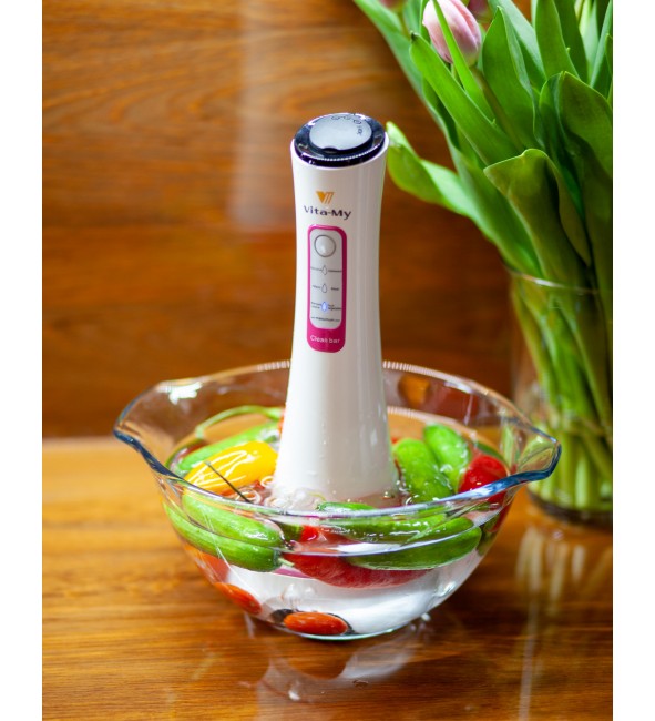 Myjka do żywności Food Cleaner - ozonowa ultradźwiękowa - różowa