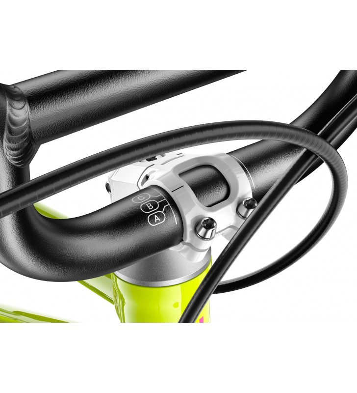 Rower dziecięcy woom 2 GO - Neon Lime - 14 calowy