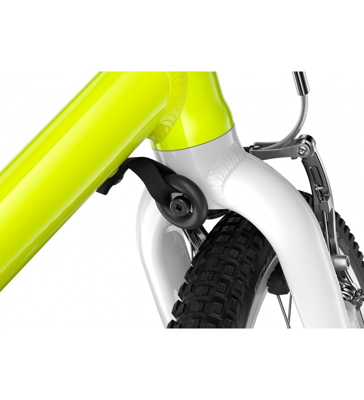 Rower dziecięcy woom 2 GO - Neon Lime - 14 calowy