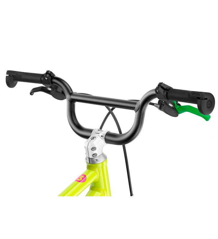 Rower dziecięcy woom 3 GO - Neon Lime - 16 calowy