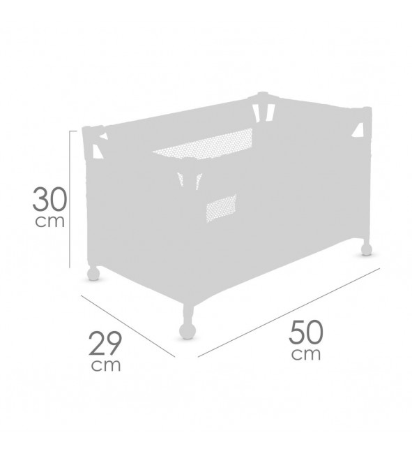 Łóżeczko dla lalek do 48 cm Honey DeCuevas 50070