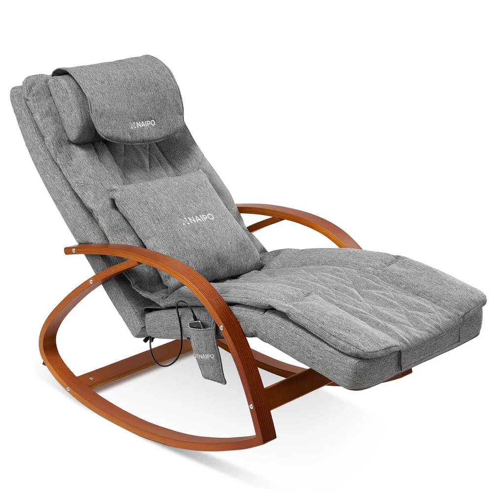 naipo mgc 2300p rocking wooden massage chair christmas gift for himher 2341206