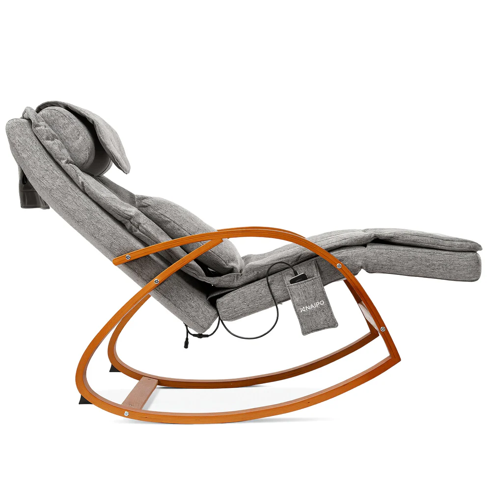 naipo mgc 2300p rocking wooden massage chair christmas gift for himher 7792293